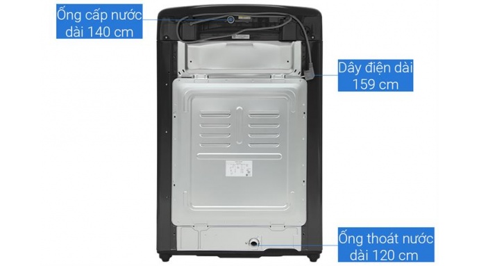 Máy giặt LG TurboDrum Inverter 12 kg T2512VBTB