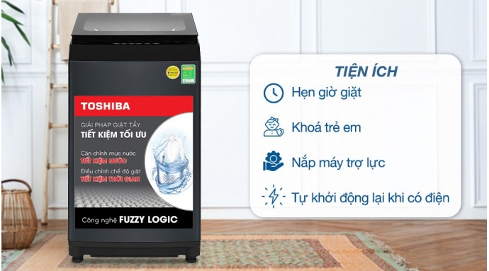 Máy giặt Toshiba 8 kg AW-M905BV(MK)