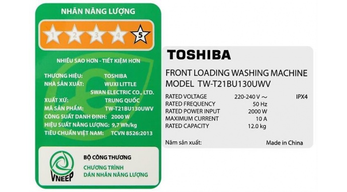 Máy giặt Toshiba Inverter 12 kg TW-T21BU130UWV(MG)