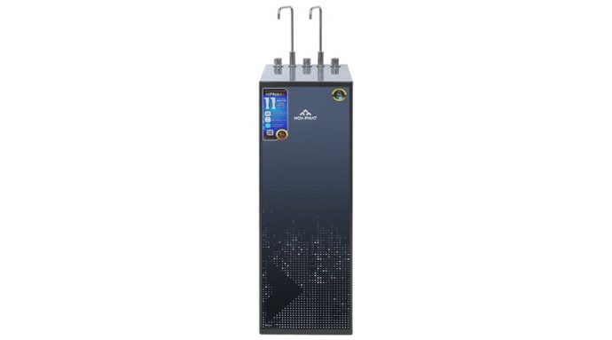 Máy lọc nước RO nóng nguội lạnh Hòa Phát HPN666 11 lõi