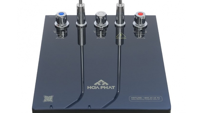 Máy lọc nước RO nóng nguội lạnh Hòa Phát HPN666 11 lõi