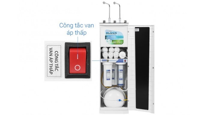 Máy lọc nước RO nóng nguội lạnh Hòa Phát HWBS3A 1021 10 lõi