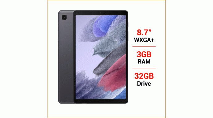 Máy tính bảng Samsung Galaxy Tab A7 Lite 32GB Xám