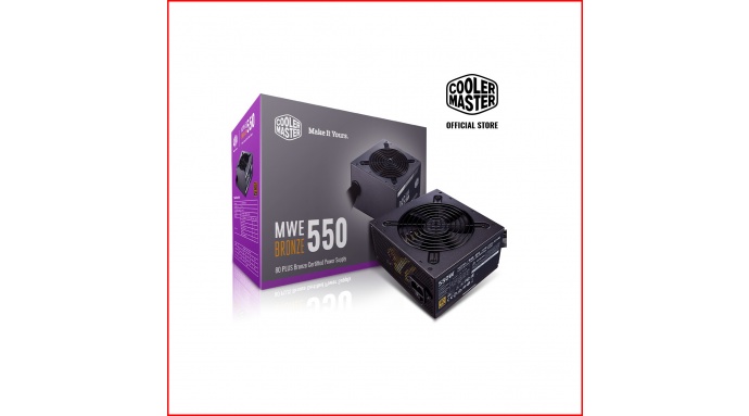 Nguồn máy tính Cooler Master MWE V2 230V 550 550W Plus Bronze