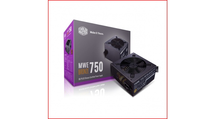 Nguồn máy tính Cooler Master MWE Bronze 750W V2 Full Range - 750W - 80 Plus Bronze