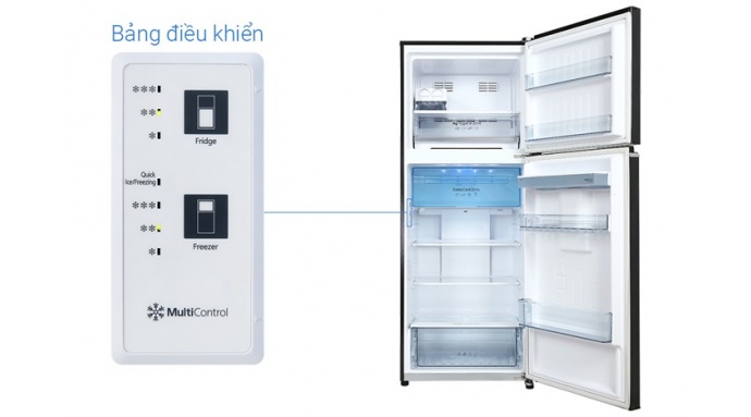 Tủ lạnh Panasonic Inverter 405 lít NR-TX461GPKV