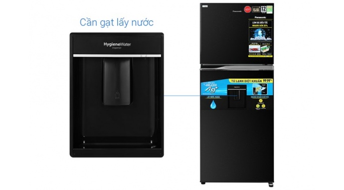 Tủ lạnh Panasonic Inverter 405 lít NR-TX461GPKV