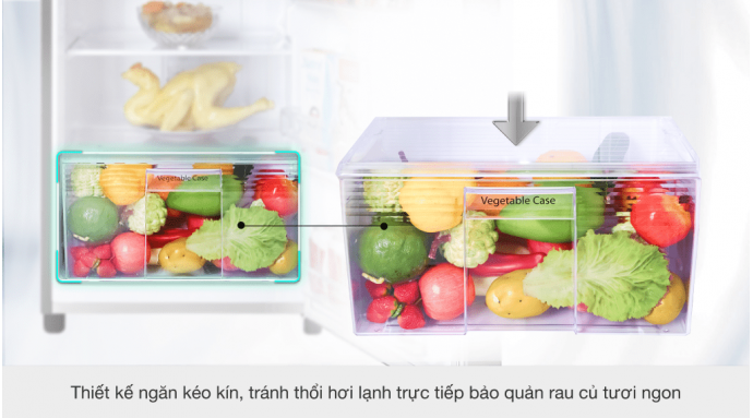 Tủ lạnh Panasonic Inverter 170 lít NR-BA190PPVN