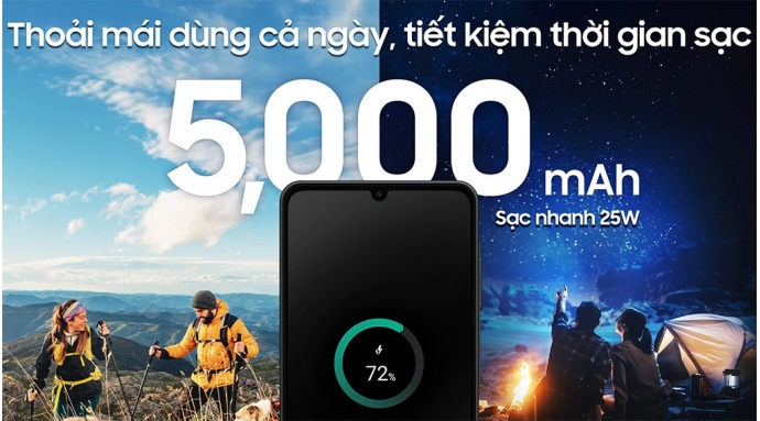 Điện thoại Samsung Galaxy A06 5G 6GB/128GB