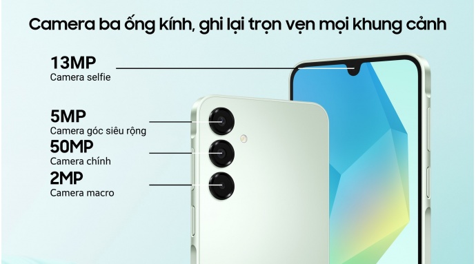 Điện thoại Samsung Galaxy A16 8GB/128GB