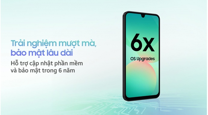Điện thoại Samsung Galaxy A26 5G 6GB/128GB