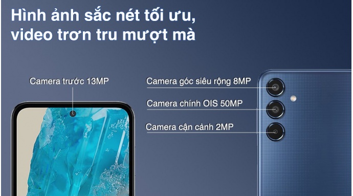 Điện thoại Samsung Galaxy M35 5G 8GB/256GB