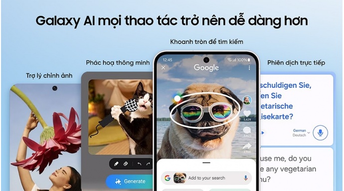 Điện thoại Samsung Galaxy S24 FE 5G 8GB/256GB