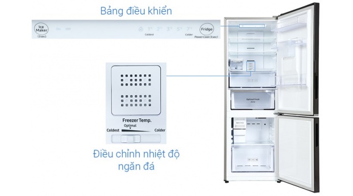 Tủ lạnh Samsung Inverter 307 lít RB30N4190BY/SV