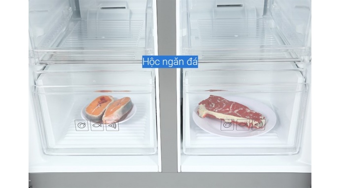 Tủ lạnh Samsung Inverter 488 lít Multi Door RF48A4000B4/SV