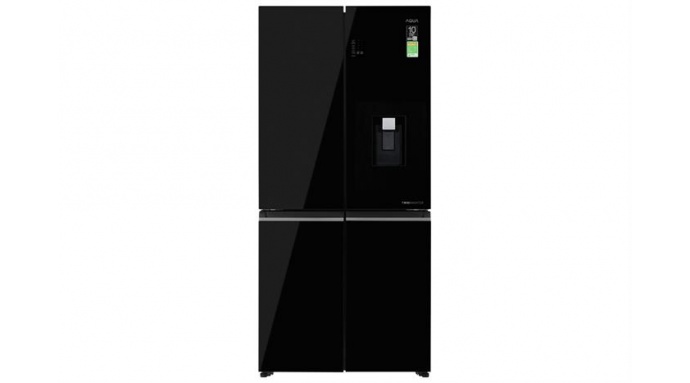 Tủ lạnh Aqua Inverter 469 lít Multi Door AQR-M536XA(WGB)