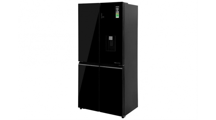 Tủ lạnh Aqua Inverter 469 lít Multi Door AQR-M536XA(WGB)