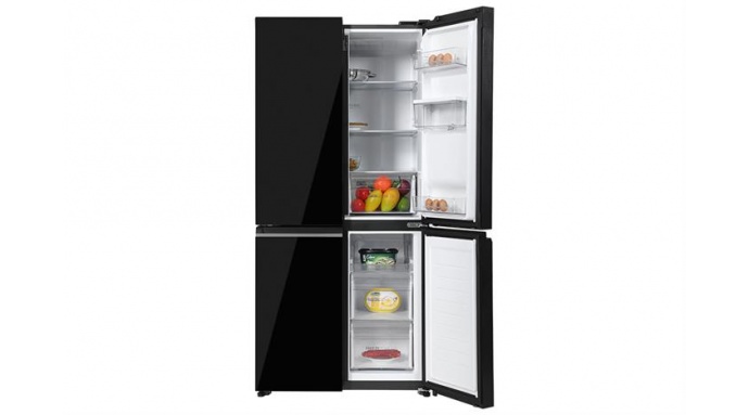 Tủ lạnh Aqua Inverter 469 lít Multi Door AQR-M536XA(WGB)