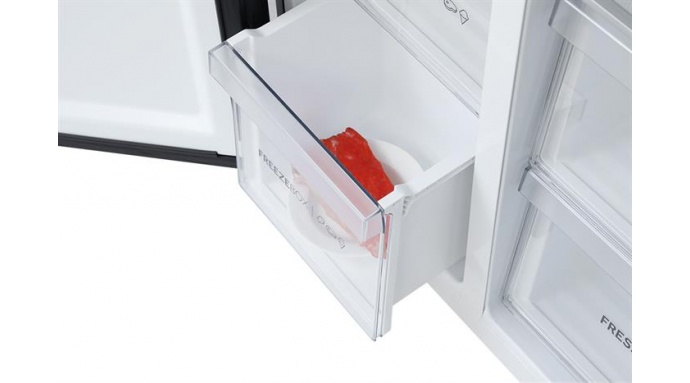 Tủ lạnh Aqua Inverter 550 lít Side By Side AQR-S612XA(WCB)