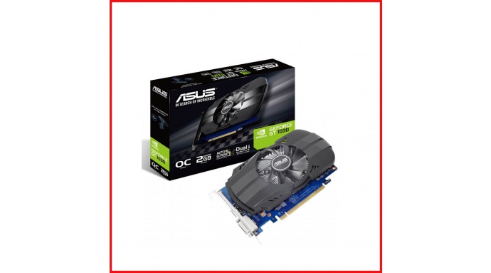Card màn hình ASUS PH-GT1030-O2G (2GB GDDR5, 64-bit, DVI+HDMI)