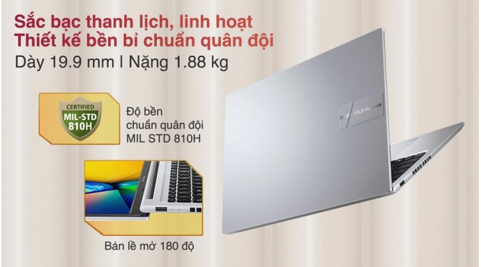 Laptop Asus Vivobook 16 X1605VA i5 1335U/16GB/512GB/Win11 (MB360W)
