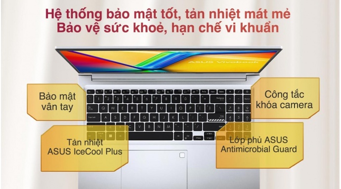 Laptop Asus Vivobook 16 X1605VA i5 1335U/16GB/512GB/Win11 (MB360W)