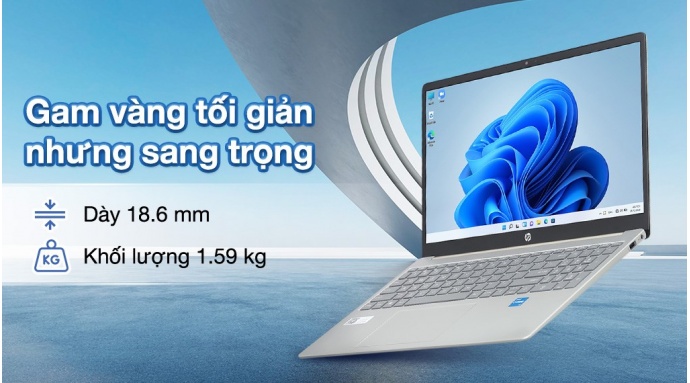 Laptop HP 15 fd0303TU i3 1315U/8GB/512GB/Win11 (A2NL4PA)