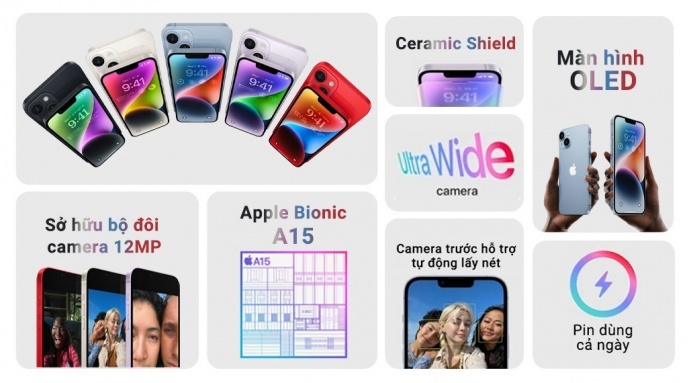 Điện thoại iPhone 14 128GB