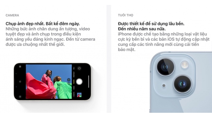 Điện thoại iPhone 14 128GB