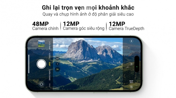 Điện thoại iPhone 15 Plus 128GB