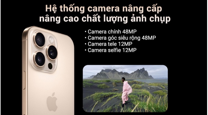 Điện thoại iPhone 16 Pro Max 256GB