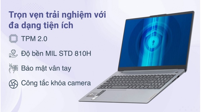 Laptop Lenovo Ideapad Slim 3 15AMN8 R5 7520U/16GB/512GB/Win11 (82XQ00J0VN)