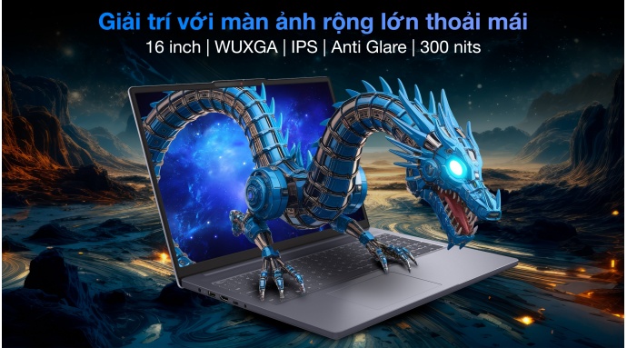 Laptop Lenovo Ideapad Slim 3 16IRH10 i5 13420H/24GB/512GB/Win11 (83K20003VN)