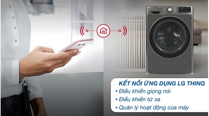 Máy giặt LG AI DD Inverter 12 kg FV1412S3B