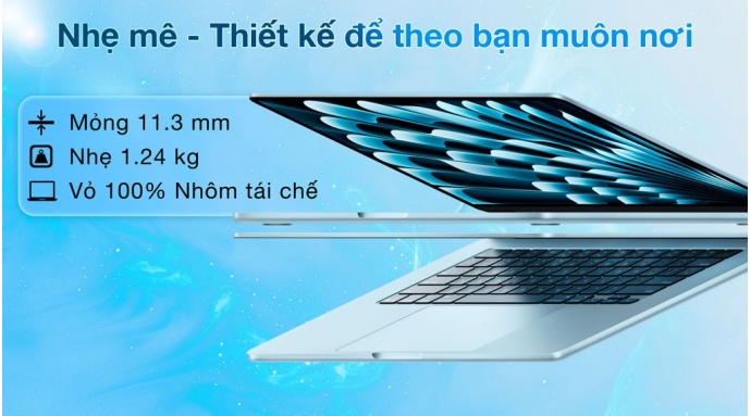 Laptop MacBook Air 13 inch M4 16GB/256GB