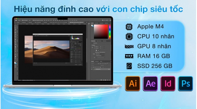 Laptop MacBook Air 13 inch M4 16GB/256GB