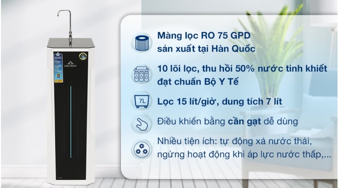 Máy lọc nước RO Hòa Phát HWS1B 1022 10 lõi
