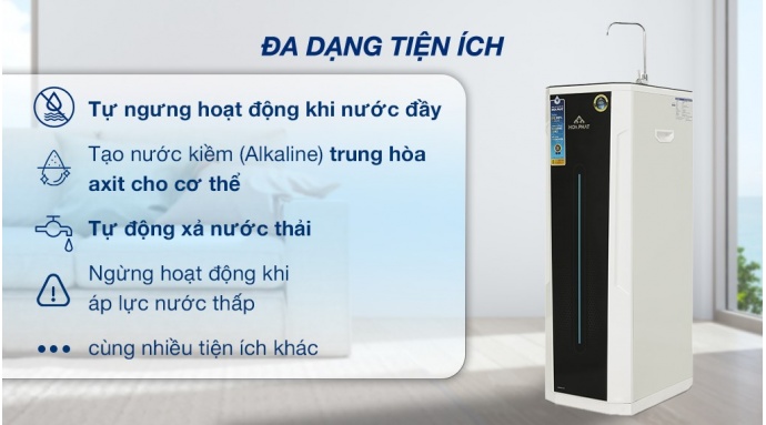 Máy lọc nước RO Hòa Phát HWS1B 1022 10 lõi