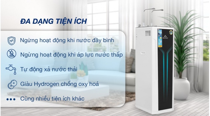 Máy lọc nước RO nóng nguội lạnh Hòa Phát HWBS3A 1021 10 lõi