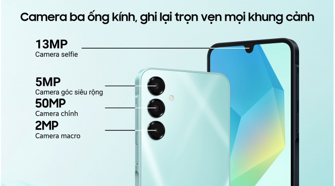 Điện thoại Samsung Galaxy A16 5G 8GB/256GB