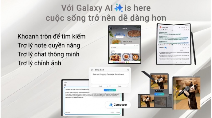 Điện thoại Samsung Galaxy Z Fold6 5G 12GB/256GB