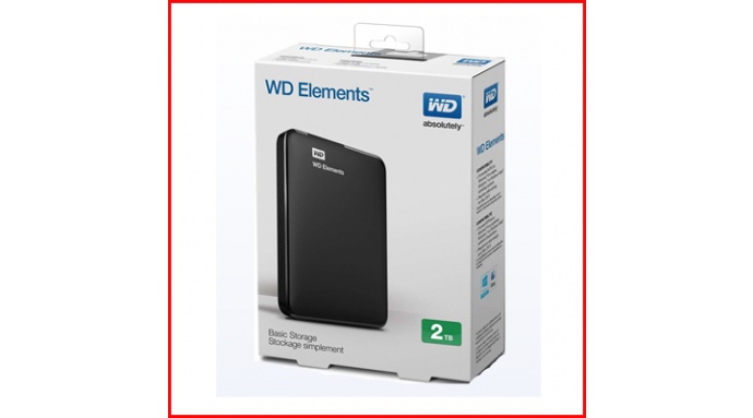 Ổ cứng di động HDD Western Digital Elements Portable 2TB 2.5