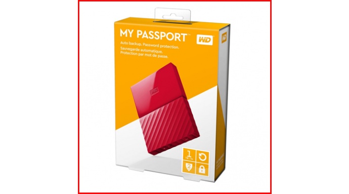 Ổ cứng HDD WD My Passport 4TB 2.5