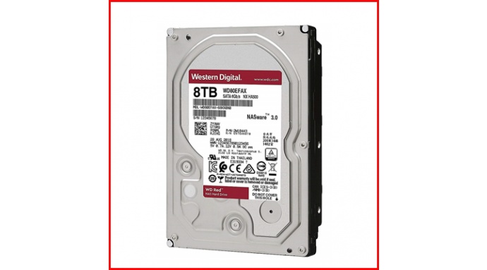 Ổ cứng HDD WD Red Plus 8TB 3.5 inch SATA III 256MB Cache 7200RPM (WD80EFBX)
