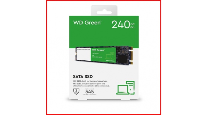 Ổ cứng SSD WD Green 240GB M.2-2280 SATA III