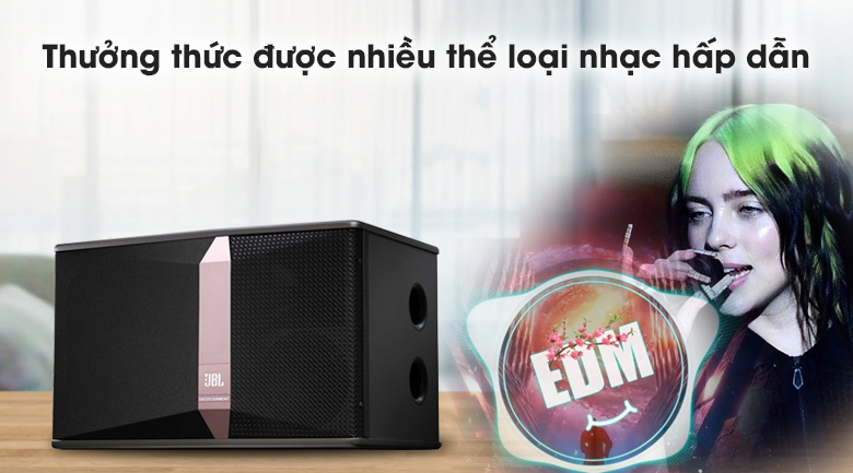 thưởng thức được nhiều thể loại nhạc hấp dẫn
