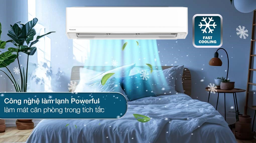 Công nghệ làm lạnh của máy lạnh panasonic