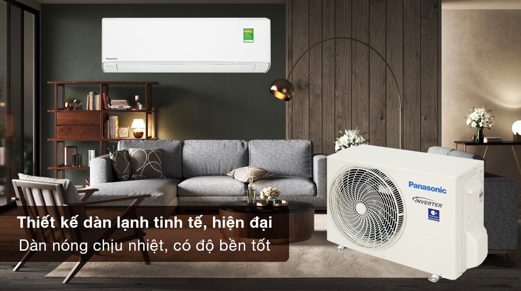 Máy lạnh Panasonic Inverter 1.5 HP CU/CS-XU12ZKH-8-1