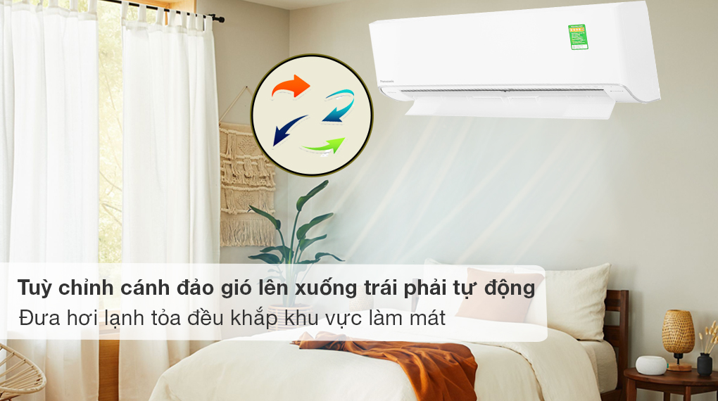 Máy lạnh Panasonic Inverter 1.5 HP CU/CS-XU12ZKH-8-3